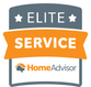 Elite Service Award from Home Advisor for Upper Cape Tree Service